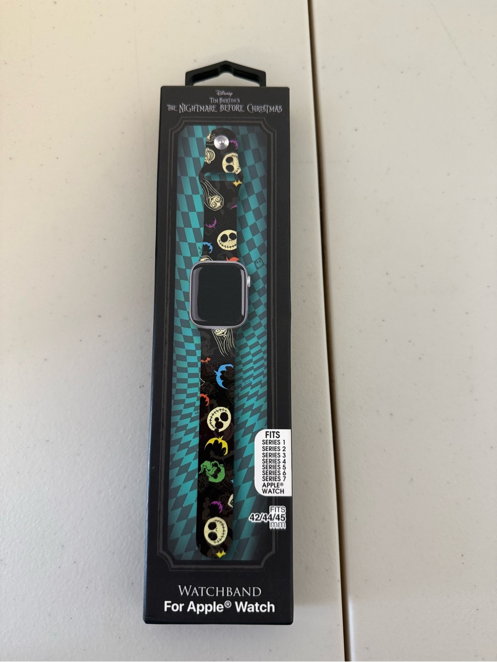 Disney Nightmare Before Christmas Apple Watch Band 42/44/45mm New - Picture 2 of 9